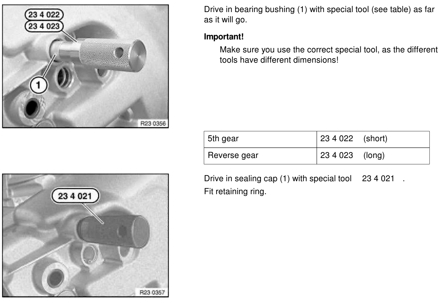 zf 310/320 detent tools